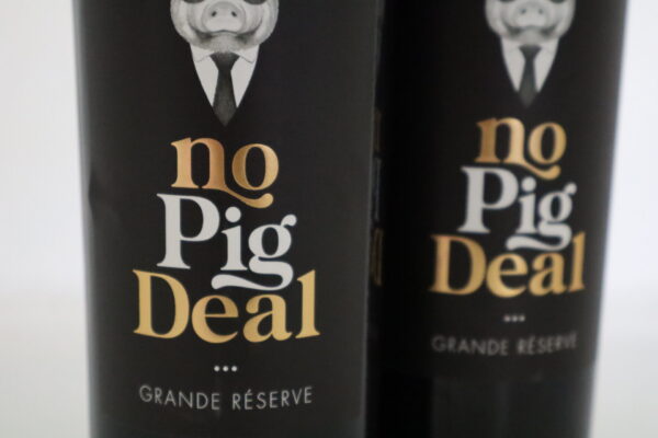 Champagne en wijnen de blender No Pig Deal