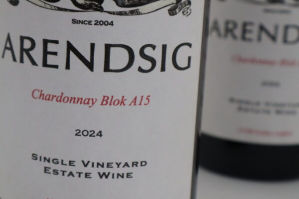 champagne en wijnen de blender Arendsig Chardonnay