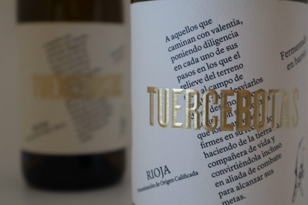 Champagne en wijnen de blender Tuercebotas Rioja Blanco Barrica