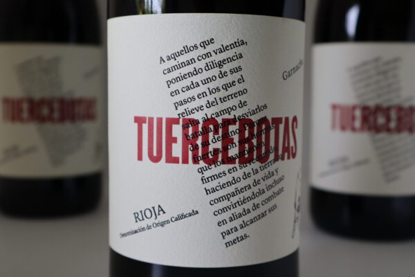 champagne en wijnen de blender Tuercebotas Rioja Garnacha