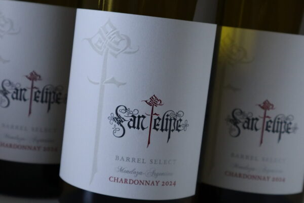 Champagne en wijnen de blender San Felipe Chardonnay Barrel Select